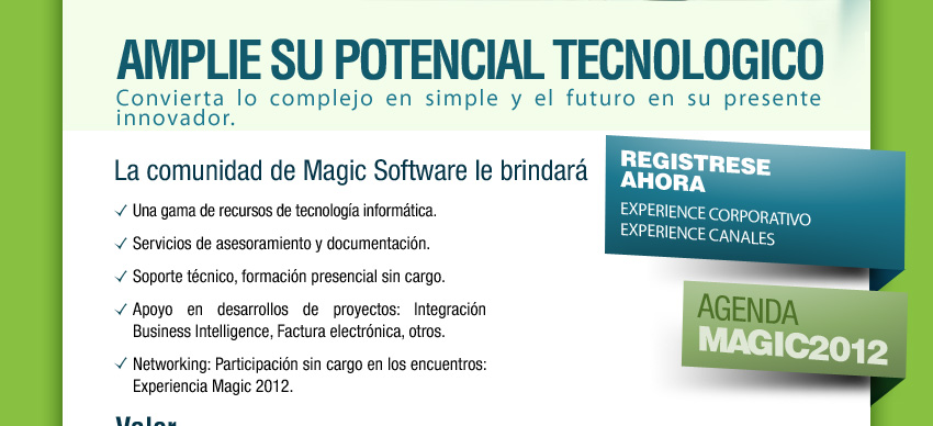 Amplie su potencial tecnológico